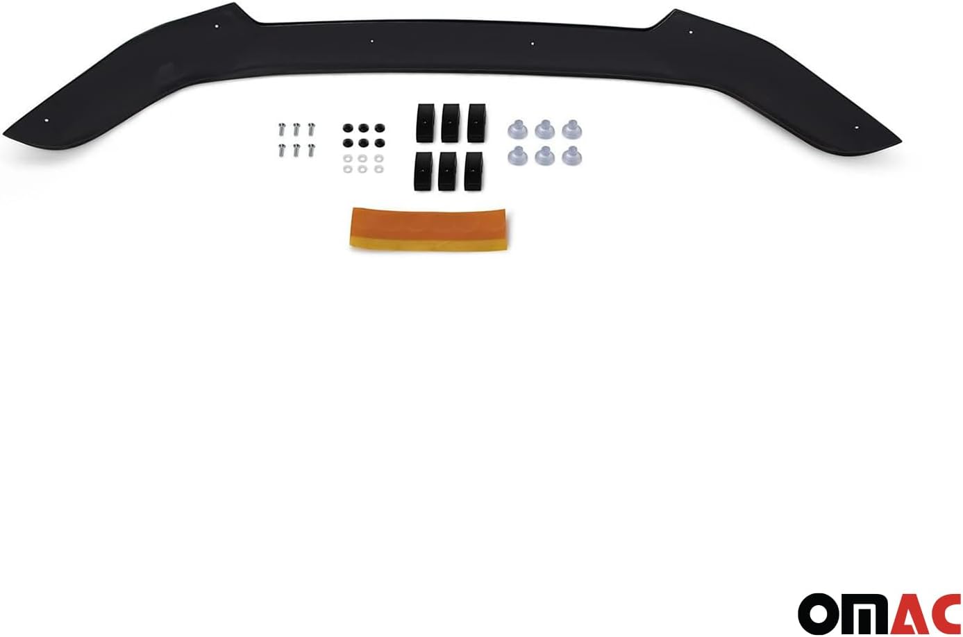 OMAC Front Bug Shield Hood Deflector Guard for Subaru Impreza 2012-2016 Black Smoke