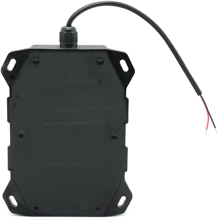 102dB Reversing Backup Alarm & Light Warning System – 12-24V Beep Sound Safety Alert for Vehicles (4PCS)