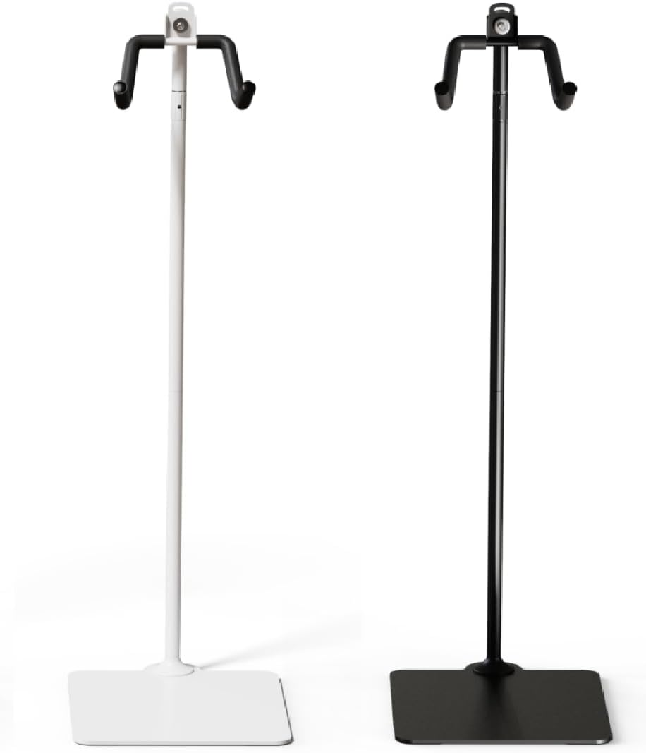 Rcool Carbon Steel Bike Stand,Designed specifically for Folding Bicycles,Home Garage Parking Rack,Stable Anti-Slip,Durable Install,Frame Protection,Space-Saving,White