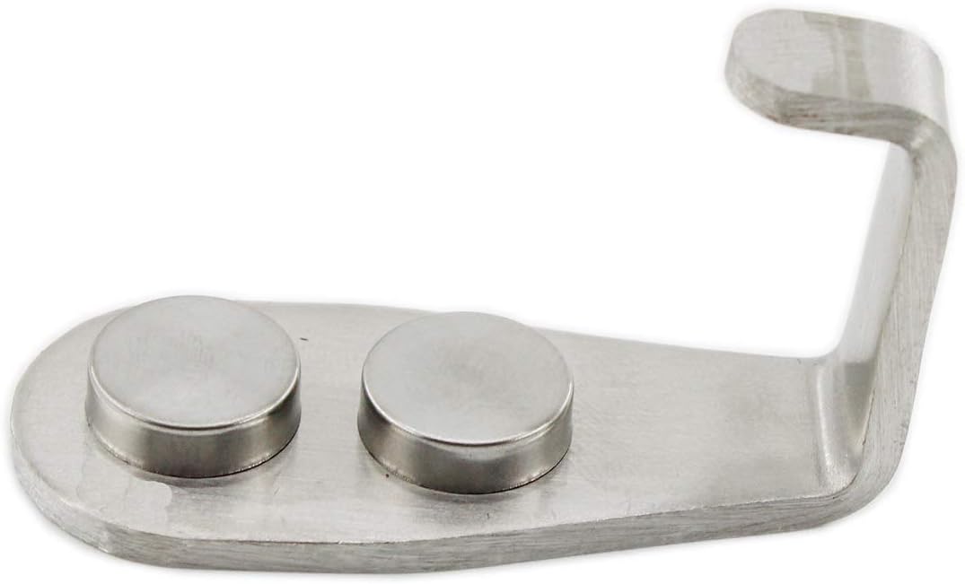 Stainless Steel Coat Hooks - Heavy Duty Metal Hangers for Hanging Towels, Keys, Hats - Kitchen & Bathroom Wall Mounted Hooks - Indoor & Outdoor - 8 Pack with Screws