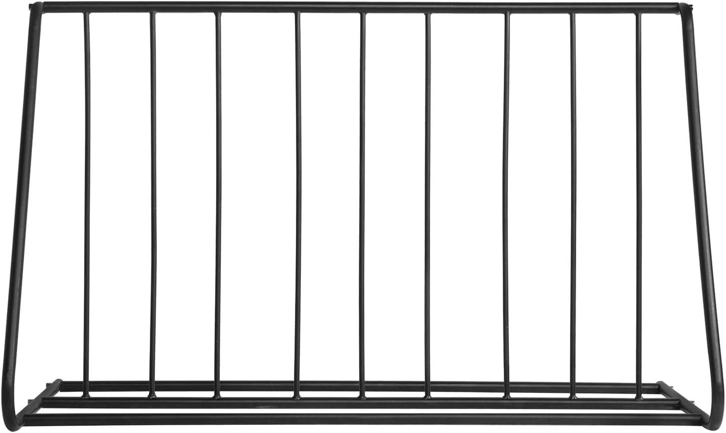 MyGift Large Metal Double-Sided Grid Bike Rack Stand, Freestanding Bicycle Storage Holder for Garage or Outdoor Parking with 6-Bicycle Capacity