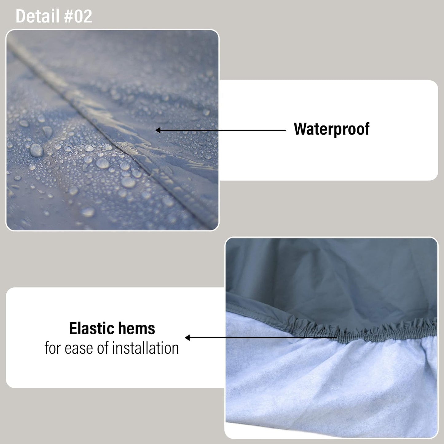 Supreme Full Car Cover – for Pontiac Tempest 1964 1965 1966 1967 Coupe 2-Door Semi Custom Fit Waterproof Full Coverage All Weather Windproof Dust Proof Indoor Outdoor Automobile