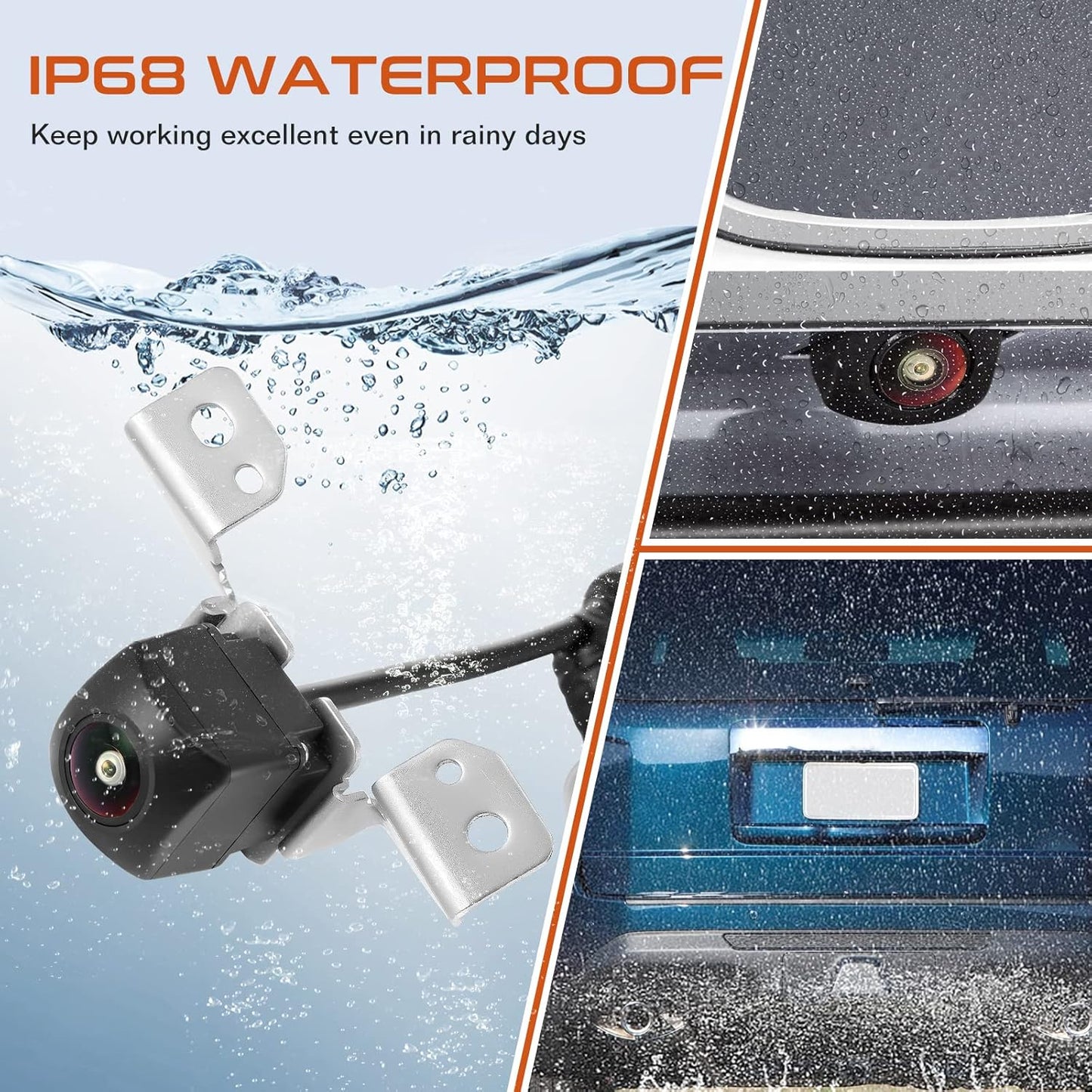 Rear View Backup Camera Compatible with Honda Pilot 2012 2013 2014 2015 Reversing Park Assist Backup Camera Replaces 39530SZAA01 39530-SZA-A01