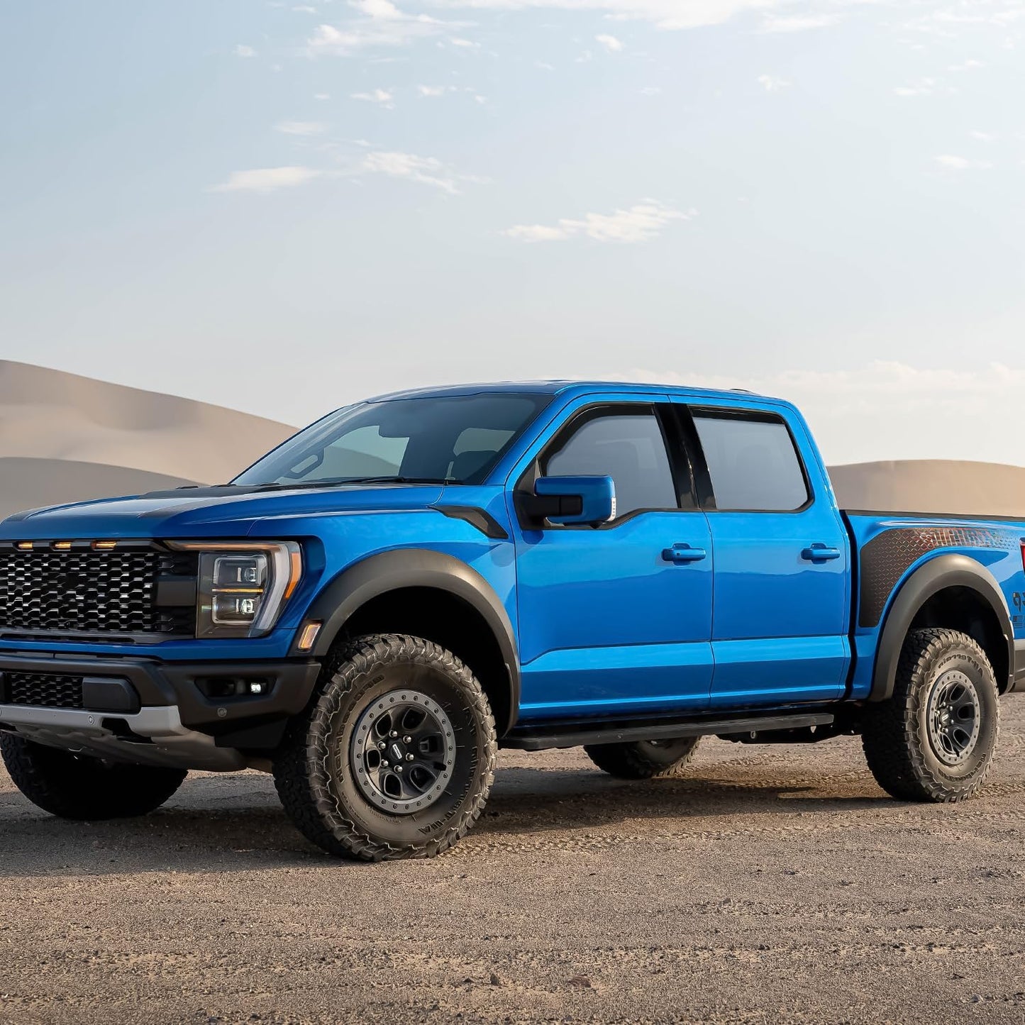 Nilight Durable Rain Guards for Ford F150 Super Crew 2009-2014,F150 SVT Raptor 2010 2011 2012 2013 2014,Vent Window Visors,Window Deflectors-4PCS