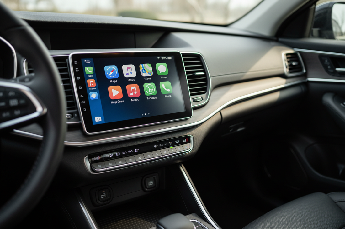 A Modern Upgrade for Any Car: Hands-On Review of the 7'' HD Wireless Apple CarPlay Screen