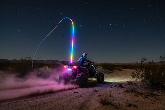 A Must-Have for Night Rides: Real-World Review of the DREAMIZER FAT LED Whip Light