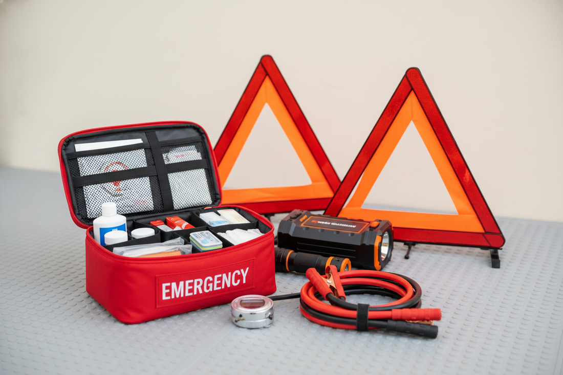 Stay Safe on the Road Essential car safety and emergency items every driver should have.