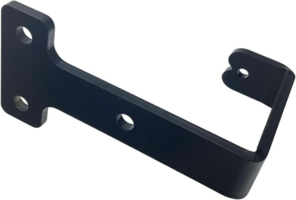 4 PCS black heavy duty metal flat j hooks for hanging 260 lbs,wall mount hooks,plant hanger large steel utility masonry industrial hook for Hanging Garage Storage Home Office Gym Sports Equipment(L)