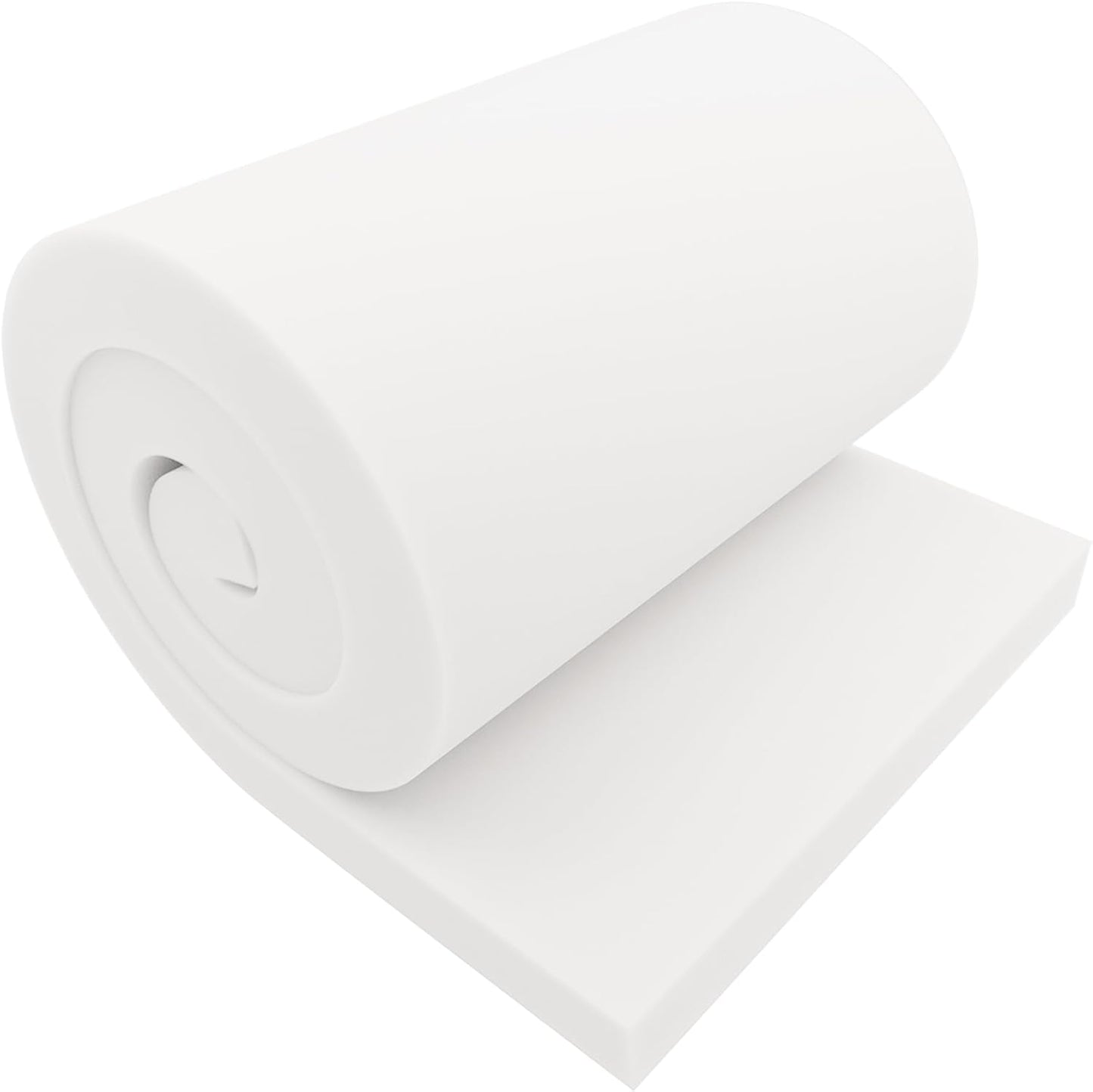 GoTo Foam 2" Height x 24" Width x 72" Length 36ILD (Semi-Firm) Upholstery Cushion Made in USA