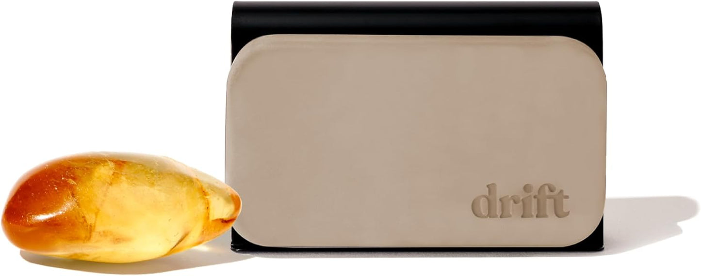 Drift Car Air Freshener - Stone Air Freshener - Car Odor Eliminator - Amber Scent Starter Kit