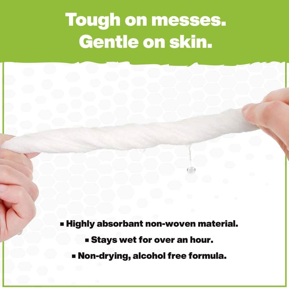 Crocodile Cloth Original Cleaning Wipes – 10 (15” x 10”) Hand & Tool Industrial Cleaning Wipes – Large Multi-Surface Cleaning Cloths, Water-Based Solution with Extreme Cleaning Power — Safe on Skin