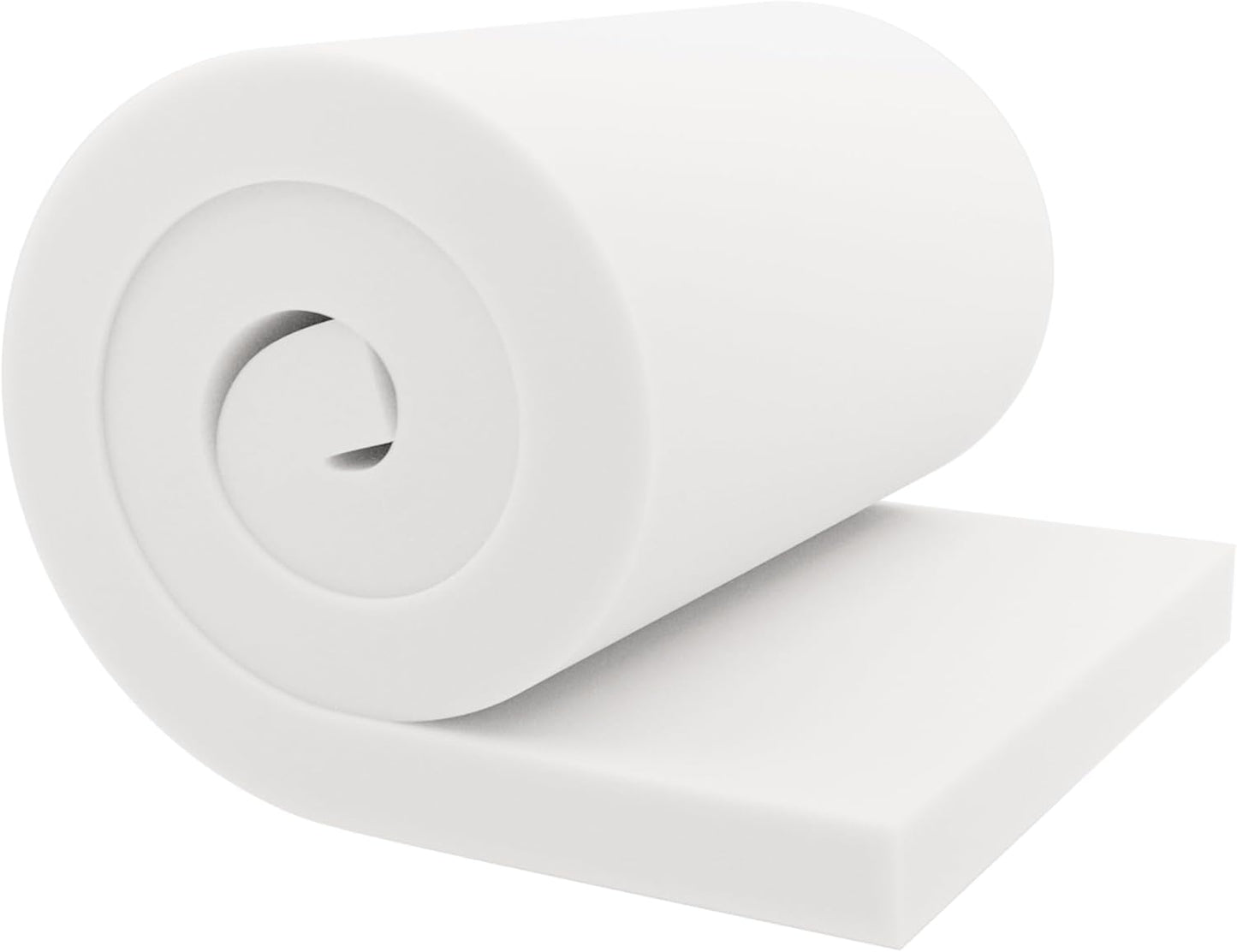 GoTo Foam 2" Height x 24" Width x 72" Length 36ILD (Semi-Firm) Upholstery Cushion Made in USA