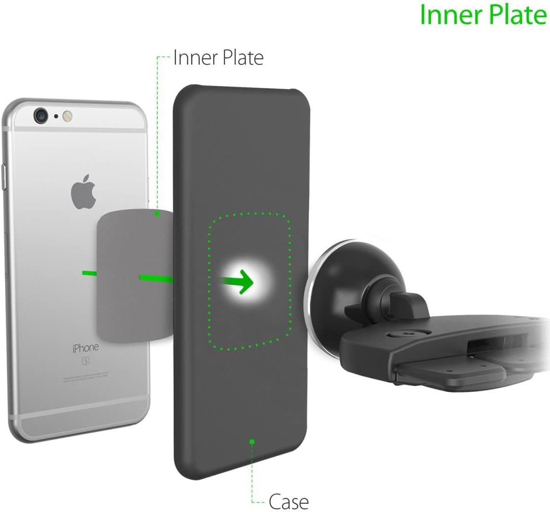 Car Mount, iOttie iTap Magnetic CD Slot Holder for iPhone 6s Plus 6s 6 SE,Galaxy S7 S7 Edge S6 S6 Edge,Galaxy Note 5