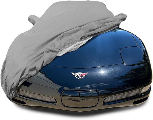 CarsCover Custom Fit C5 1996-2004 Chevy Corvette Z06 Custom Car Cover for 5 Layer Ultrashield