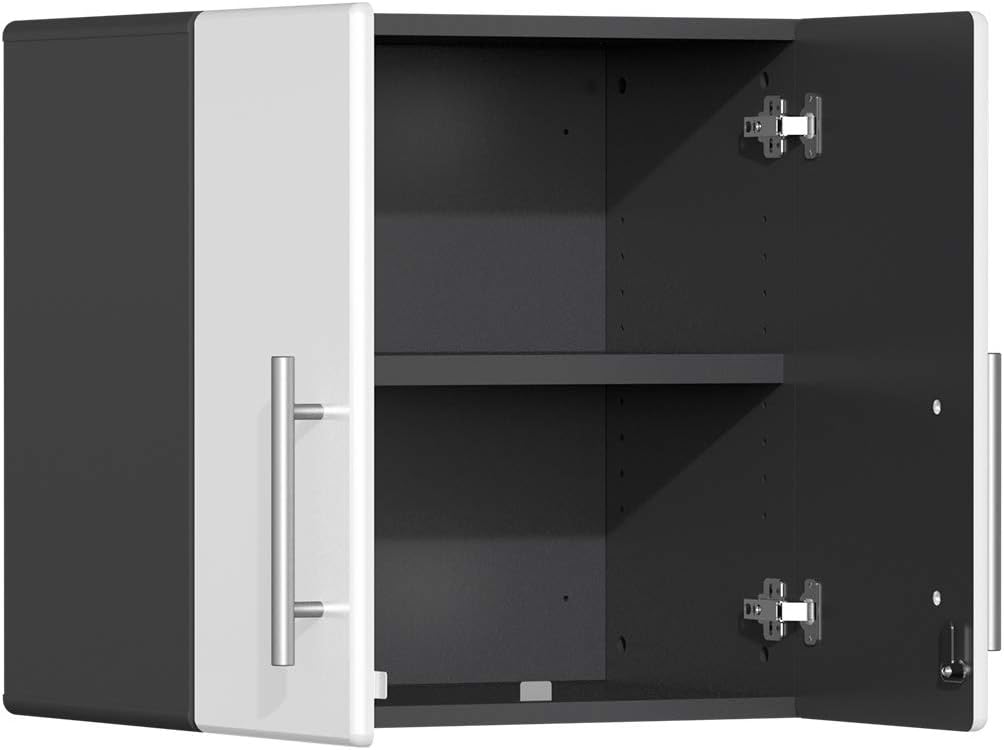 Ulti-MATE UG22050W 5-Piece Garage Cabinet Kit in Starfire White Metallic