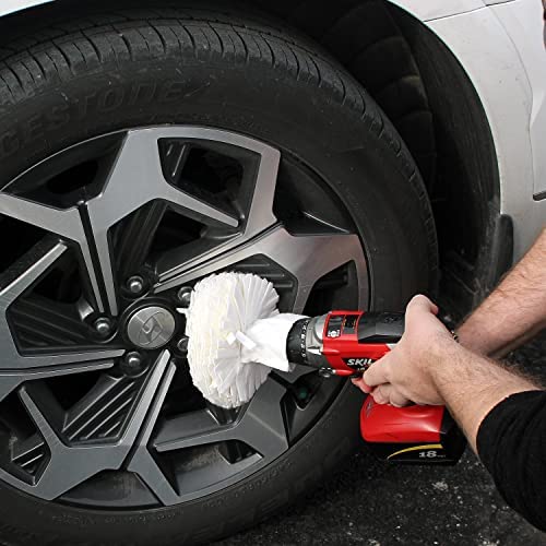 Flitz Car Buffing and Care Kit (Small) - USA-Made Polishers and Buffers Set – Includes 2lbs Paste, 16oz Sealant, 5" BuffBall, 4 Microfiber Cloths, Removes Rust & Restores Shine