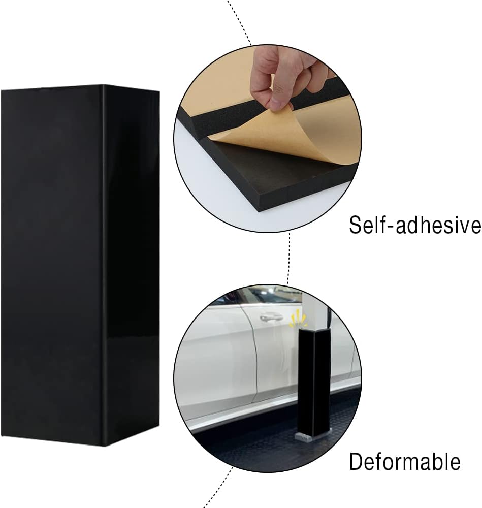 Garage Wall Protector Foam Wall Corner Guard for Parking Garages - Wall Edge Protector Protect Your Car - Garage Wall - Wall Corner Edge and Bumpers Corner Guards