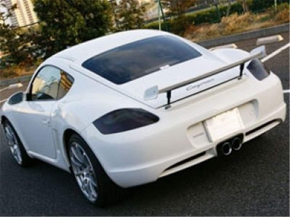 12 by 48 Inches Self Adhesive Headlight, Tail Lights, Fog Lights Tint Vinyl Film with Tools (Dark Black)