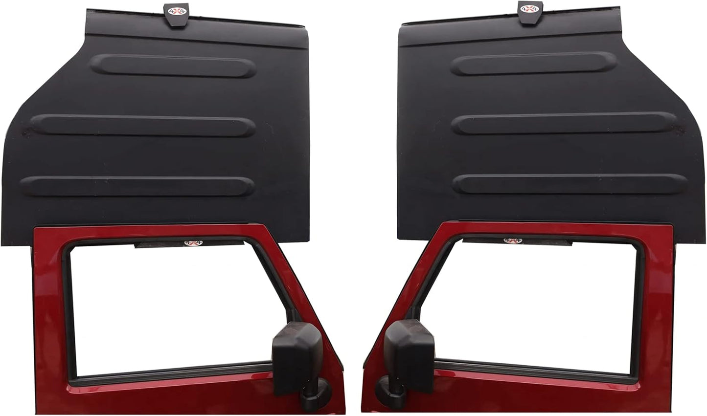 EZ4x4 Garage Wall Freedom Panel & Wrangler Door Storage Hangers Combo Kit, Heavy Duty Metal Storage Holder Bracket Compatible with JK JKU