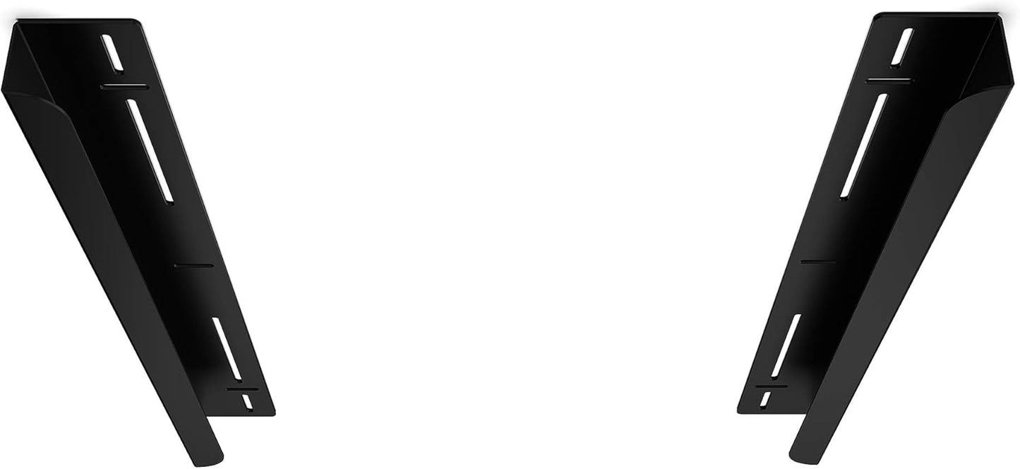 Koova Overhead Bin Rack for Three Bins | Overhead Garage Storage Rack to Mount on Ceiling with Adjustable Width | Supports Most Black and Yellow Storage Bins | 3 Sets