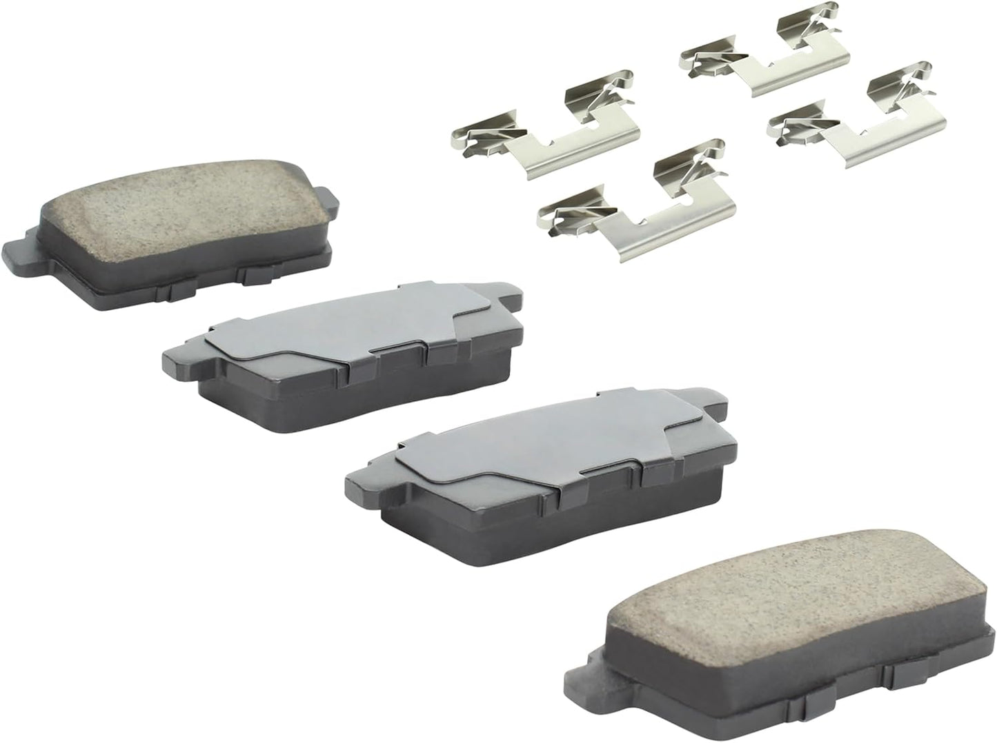 Premium Ceramic Rear Brake Pads (1001-1259C) Compatible with Ford Edge 2007-2010, Lincoln MKX 2007-2010, Mazda CX-7 2007-2012, Mazda CX-9 2007-2015