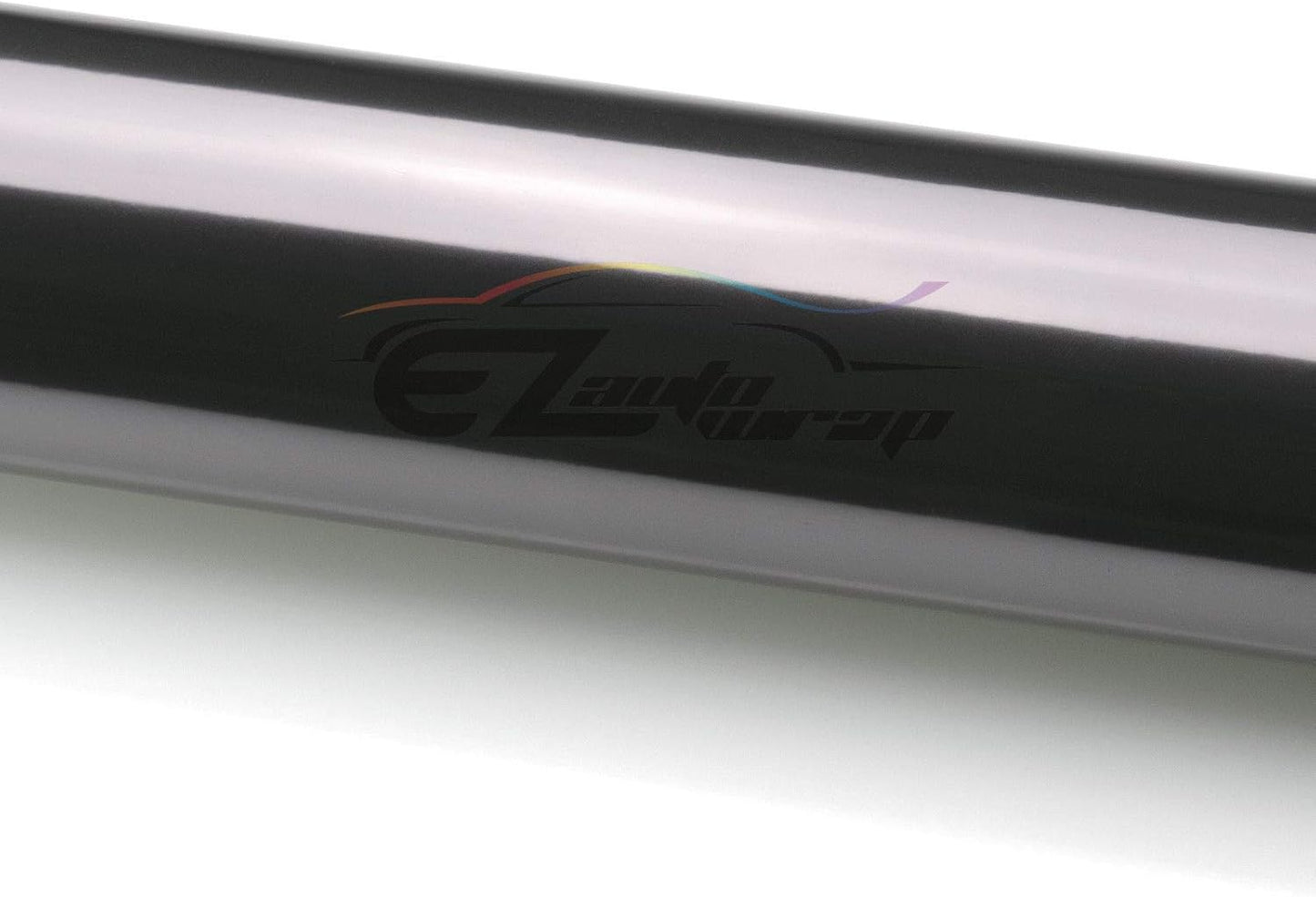 EZAUTO WRAP Free Tool Kit 12"x60" (1FT x 5FT) Glossy Light Black Smoke Headlight Taillight Fog Light Side Marker Vinyl Tint Film Self Adhesive