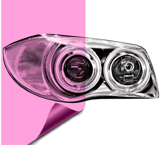 VViViD Air-Tint Headlight/Tail Light Window Tint (12" x 48", Pink)