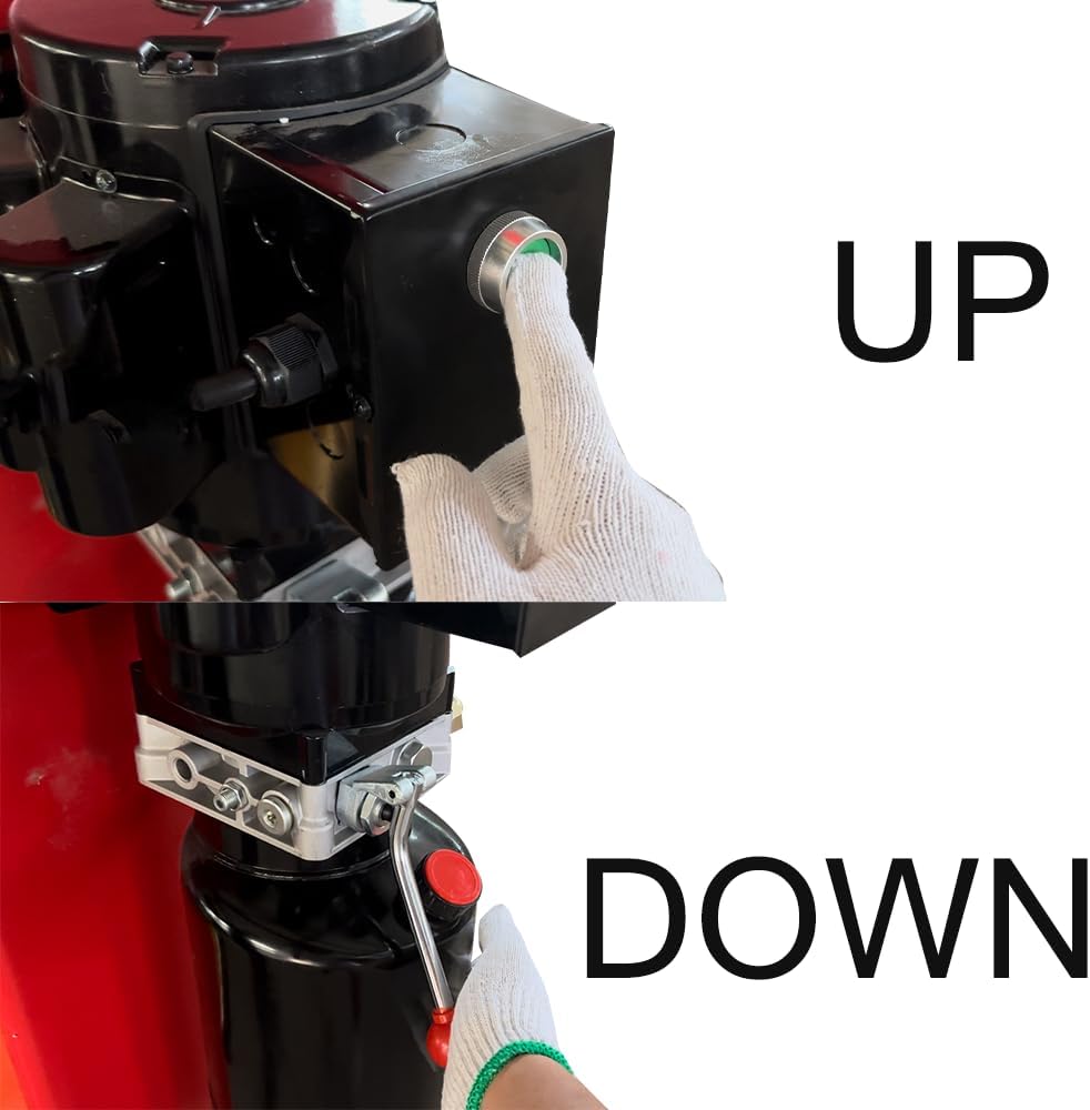 11000lbs 2 Post Lift Clearfloor Car Lift Auto Truck Hoist Lift Home Garage Shop Service Lift 11K 220V (11000lbs red)