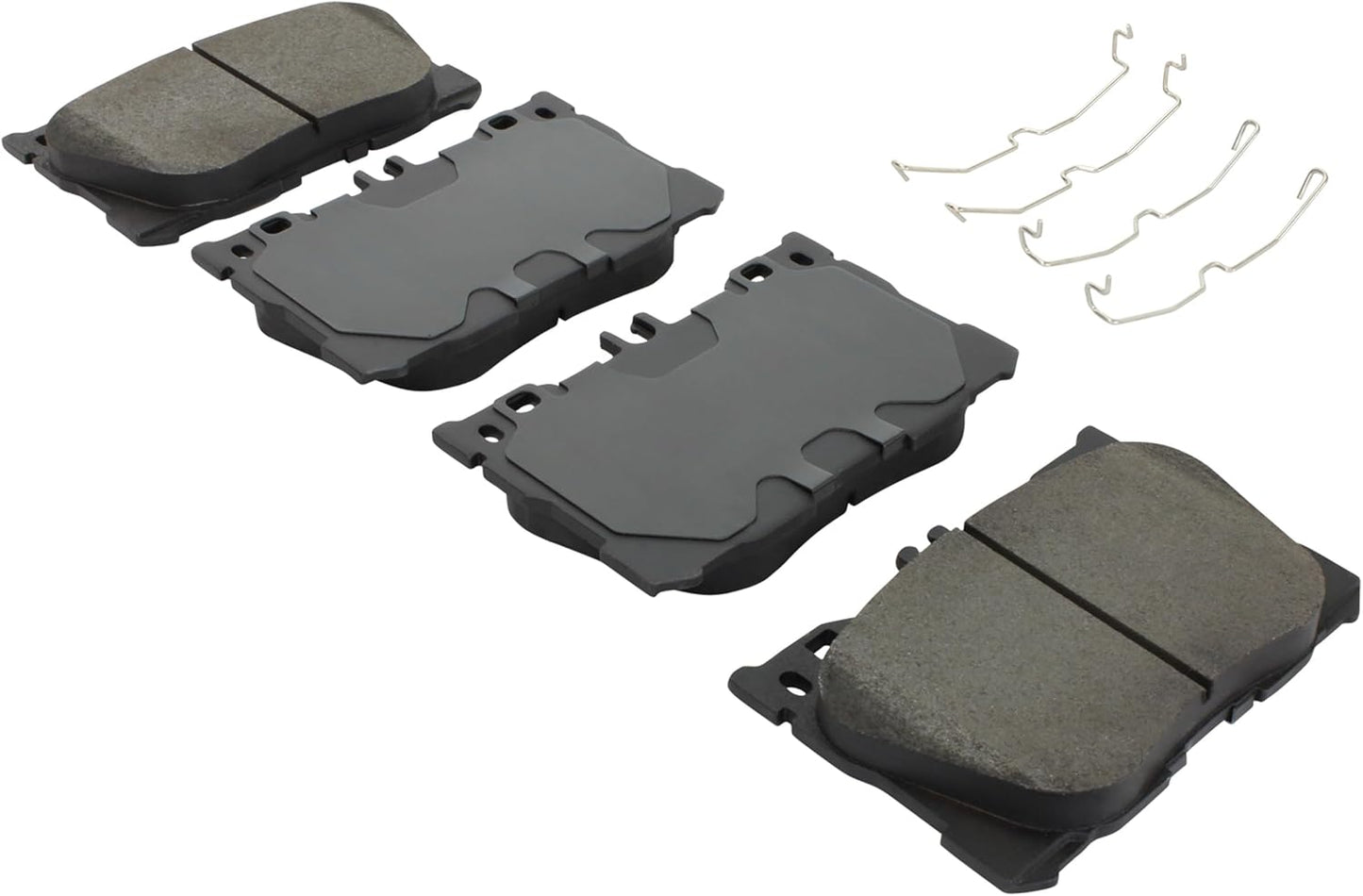 Premium Semi-Metallic Front Brake Pads (1001-1871M) Compatible with 2016-2023 Mercedes-Benz (C43 AMG/C450 AMG/CLS450/E350/E400/E43 AMG/E450/GLC250/GLC300/GLC350e/GLC43 AMG)