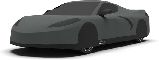 C8 Car Cover Fit for Corvette C8 Indoor and Outdoor Protection (Gray)