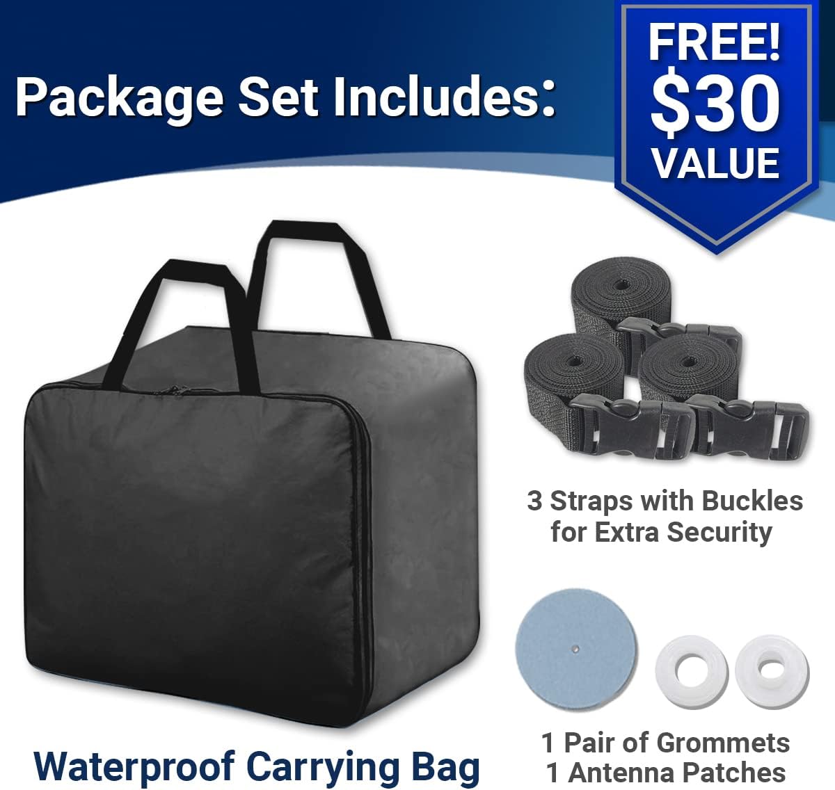 iCarCover Custom Car Cover for 1967-1973 Chevy Camaro Z28, SS Waterproof All Weather Rain Snow UV Sun Protector Full Exterior Indoor Outdoor Car Cover (Stripe - Black/Gray)