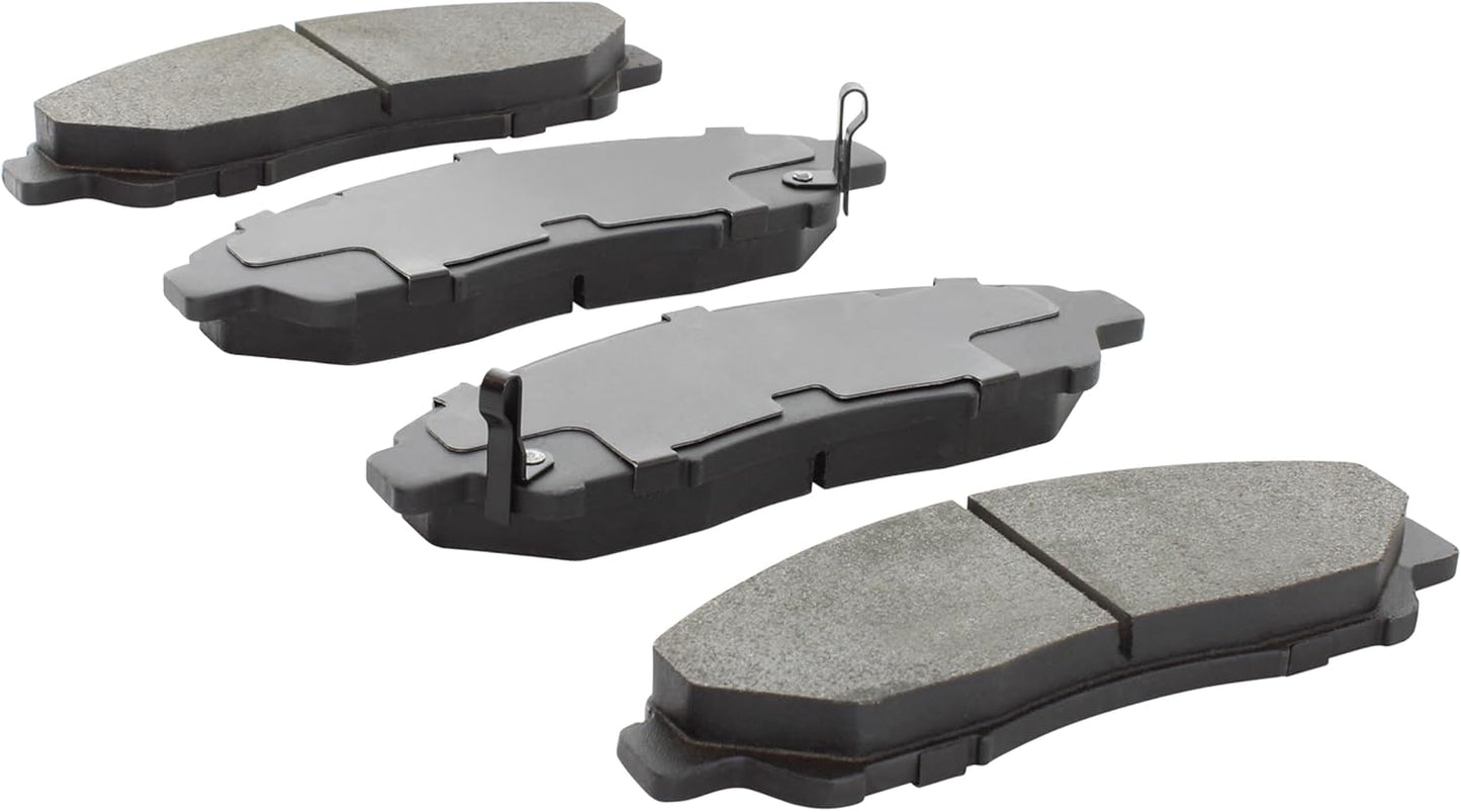 Premium Ceramic Front Brake Pads (1001-1378AC) Compatible with Buick Enclave 2018-2020, Chevrolet Blazer 2019-2020, Chevrolet Traverse 2018-2020