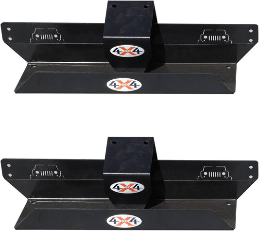 EZ4x4 Garage Wall Freedom Panel & Wrangler Door Storage Hangers Combo Kit, Heavy Duty Metal Storage Holder Bracket Compatible with JL, JLU & JT