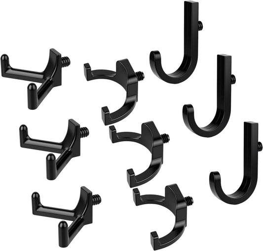 9 pcs Storage Shed Hooks J U V-Shape Hangers Tool Set for Suncast/Craftsman Shed Storage Accessories
