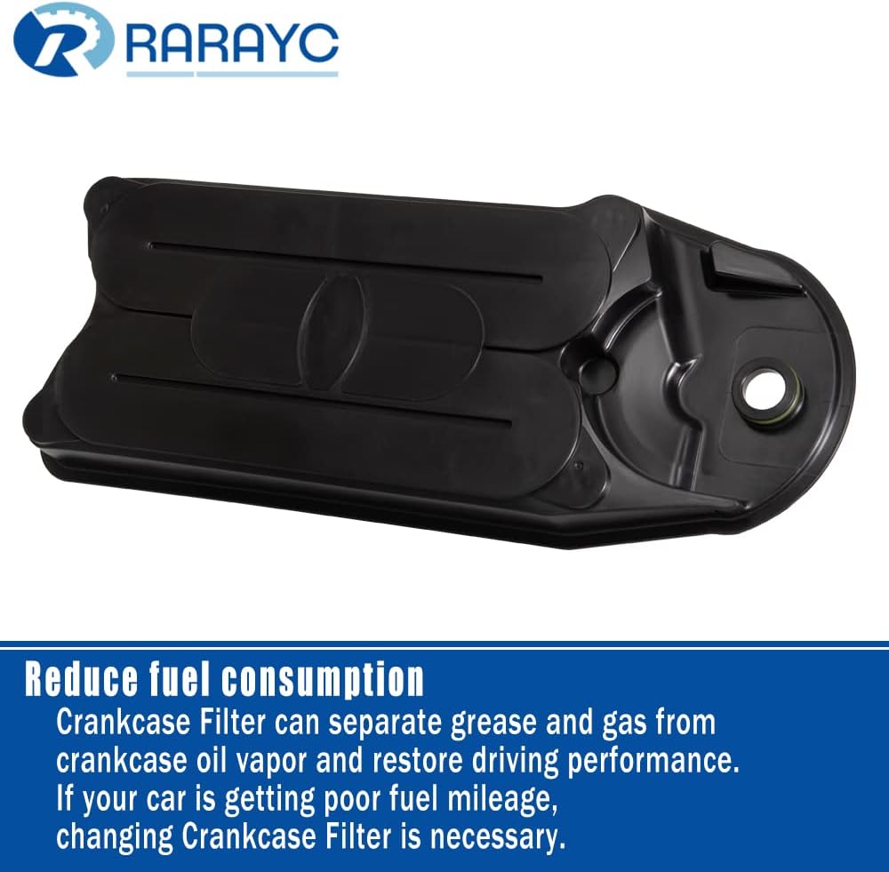 Crankcase Breather Filter, Crankcase Ventilation Filter Replacement for Ram 2500 3500 4500 5500 and All Cummins 6.7L ISB Engine Replaces # CV52001, 68002433AA, 68002433AB