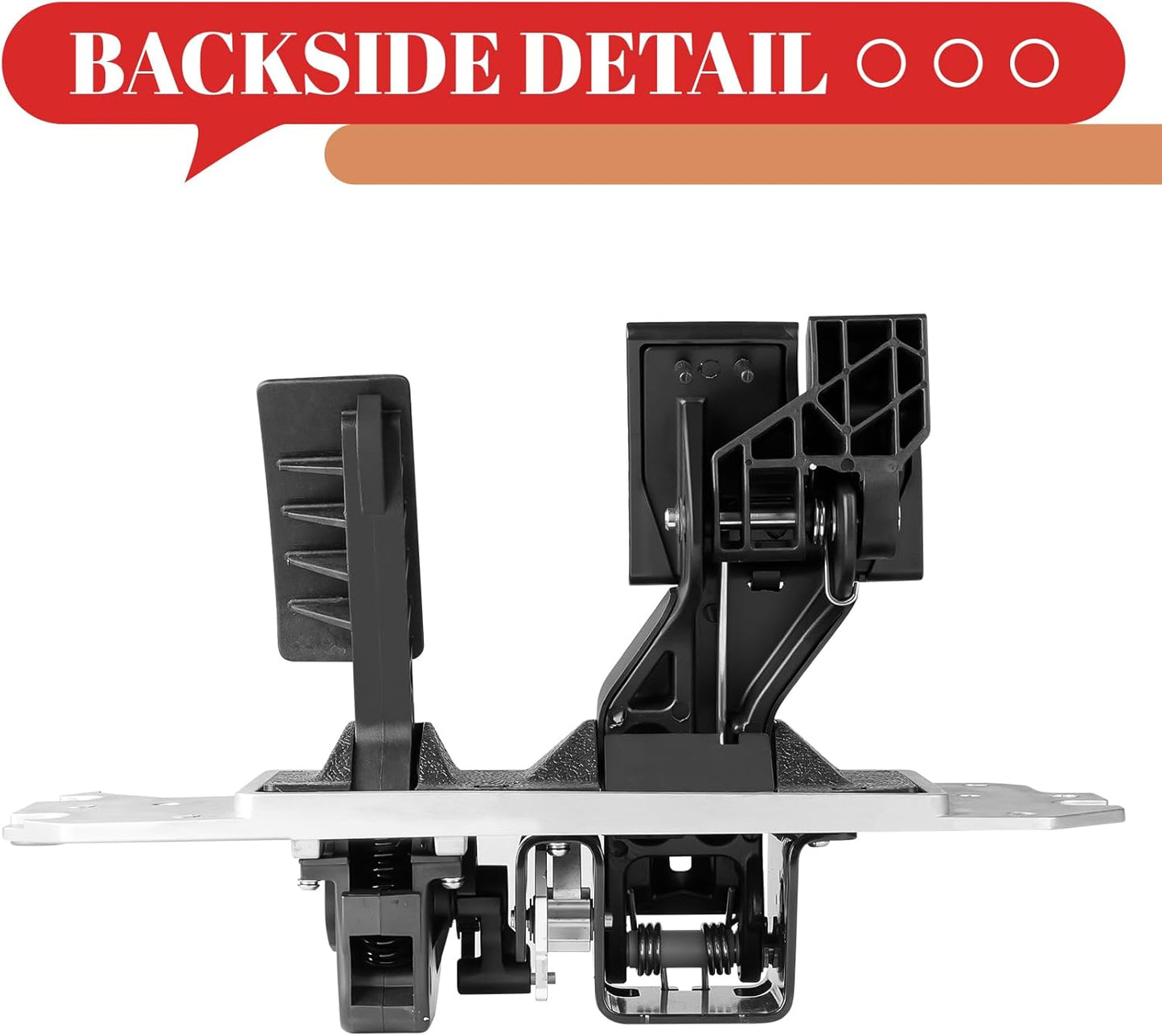 Drive-up Club Car Precedent Pedal Assy with Conversion Kit, Accelerator ASM Pedal&Brake Pedal (2nd gen), Universal for 2004-UP Precedent Onward & 2018-UP Tempo Gas Electric OEM 102500001 103974821