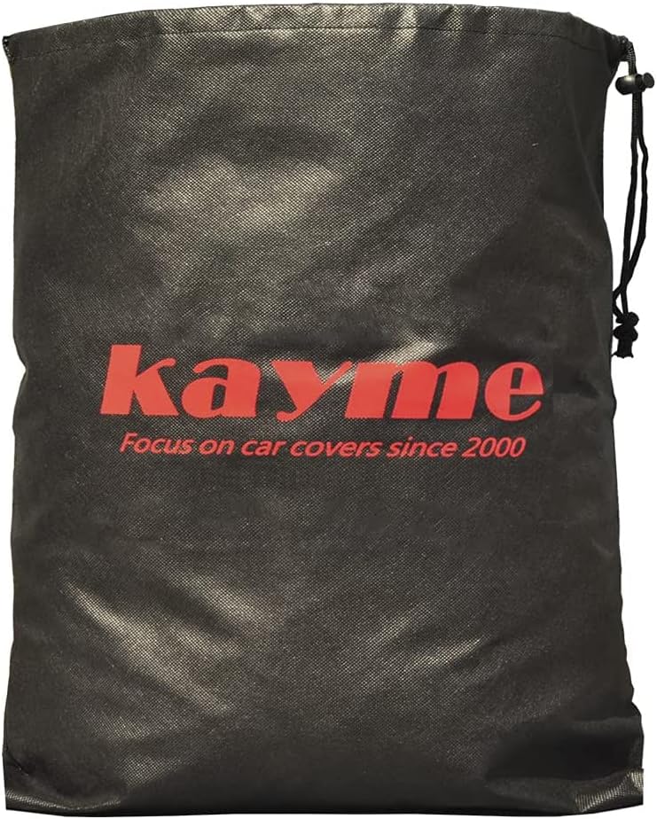 Kayme 7 Layers Car Cover Custom Fit for Chrysler Voyager/Pacifica Minivan (2016-2025) Waterproof All Weather for Automobiles, Outdoor Full Cover Rain Sun UV Protection.Black