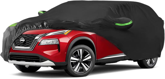 Proadsy 2025 Upgrade Car Cover for Nissan Rogue 2020-2024 2025, Waterproof All Weather, Windproof Snowproof Rain Hail Sun UV Dust Snow Protection Full Outdoor Indoor Exterior Car Covers