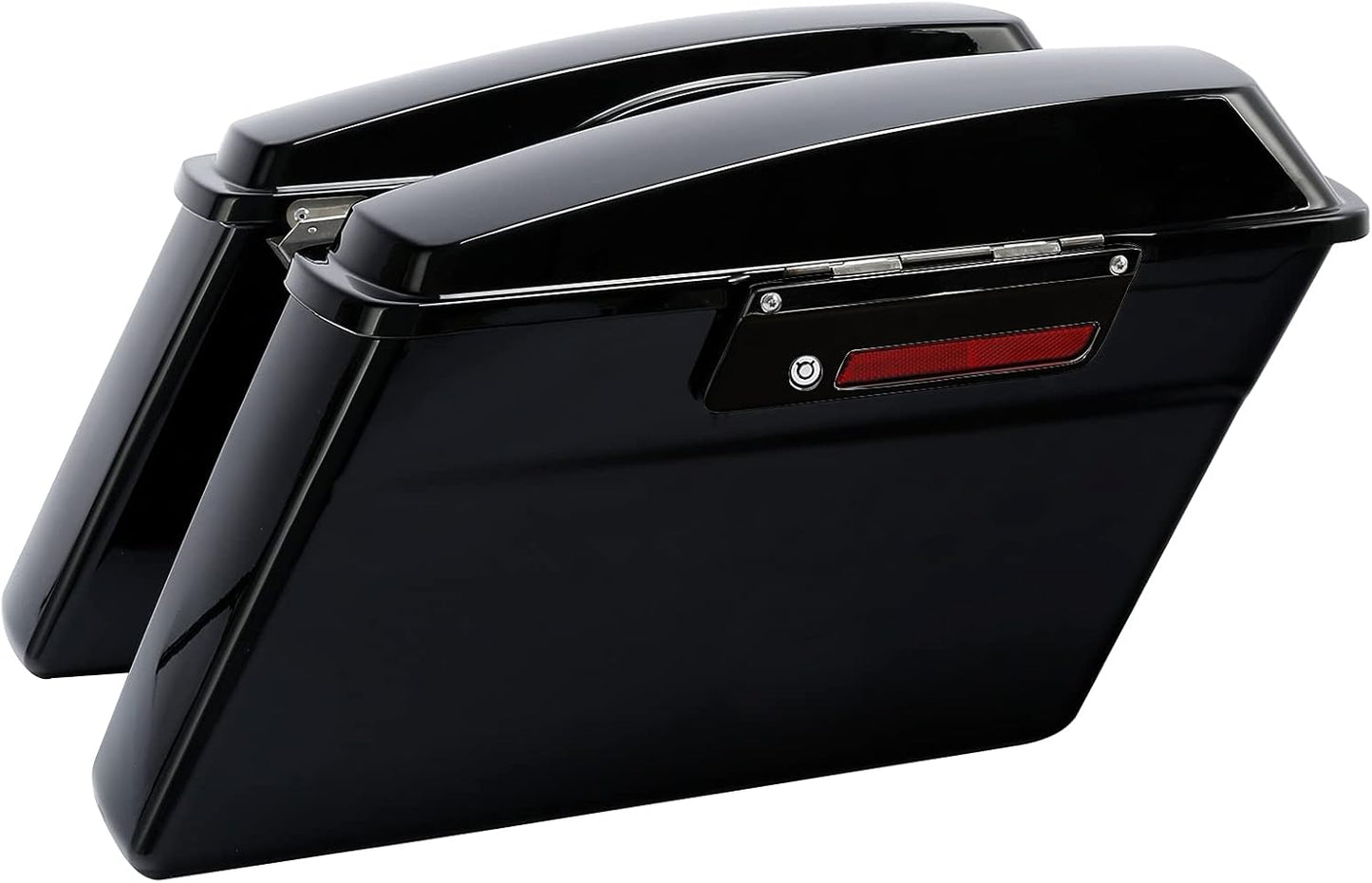 Green-L Hard Saddlebags with Black Latches Fit for Harley Electra Street Road Glide King 1994-2013 Touring Models
