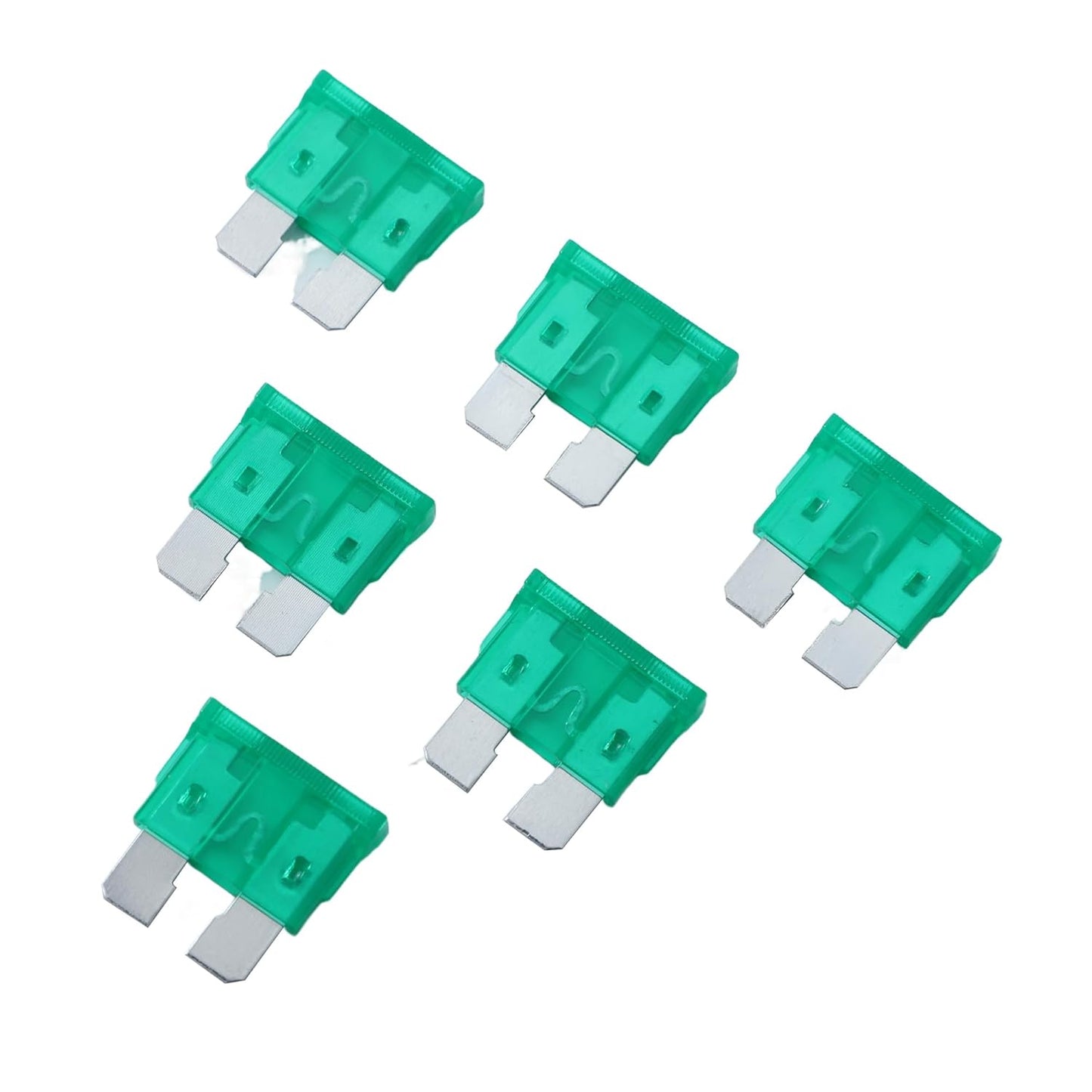 100 Pack Auto Fuses 30 AMP ATC/ATO Standard Regular Fuse Blade 30A Car Truck Boat Marine RV
