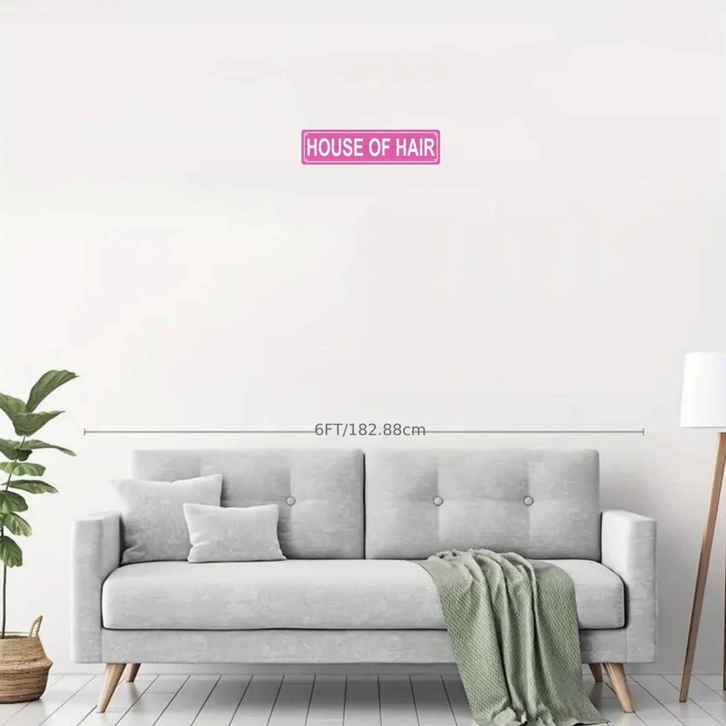 HOUSE OF HAIR Space Metal Tin Street Sign Bar Cafe Garage Cave Home Room Wall Bathroom Farmhouse Garden Porch Patio Decor, 16 x 4 Inch