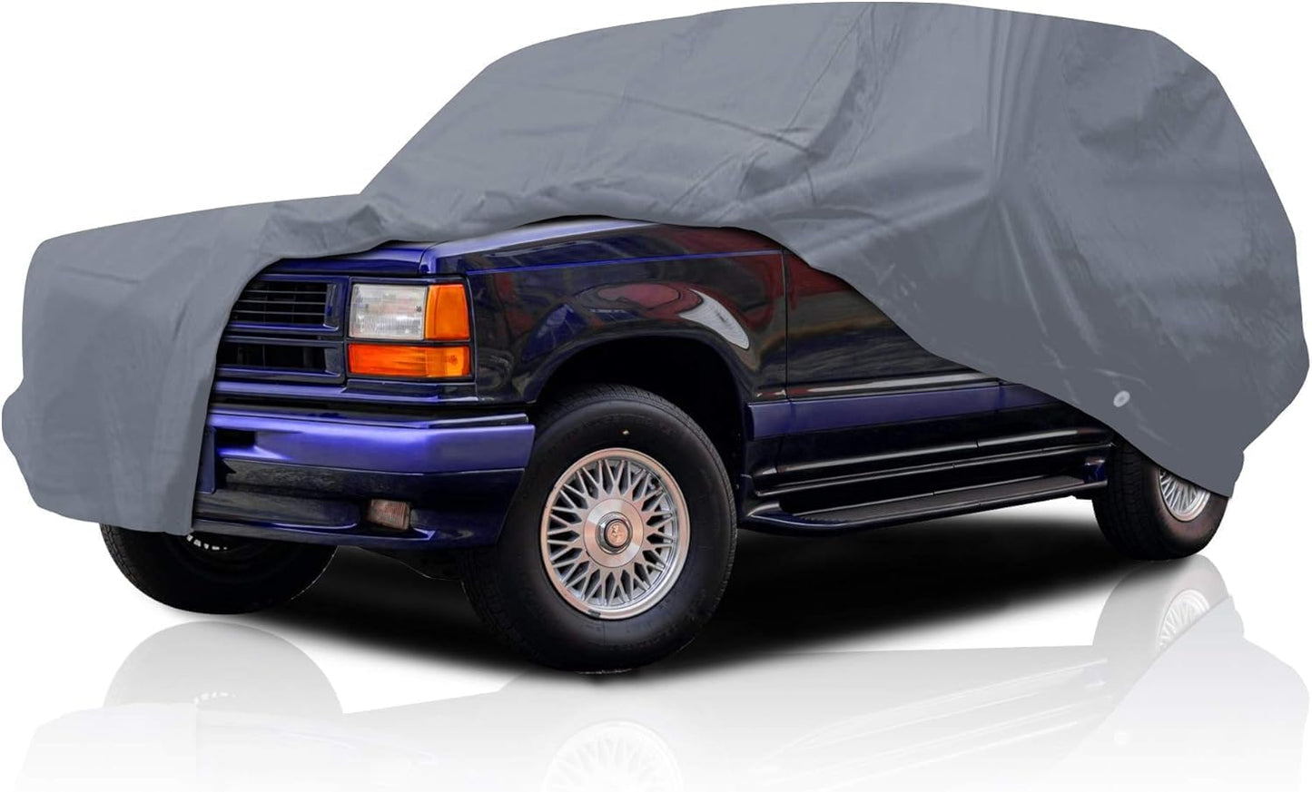Supreme Full Car Cover - Semi Custom Fit for K5 Blazer 1969-1972 SUV 2-Door | All-Weather Protection: Waterproof, Dustproof, Windproof, UV-Resistant | Includes Accessories