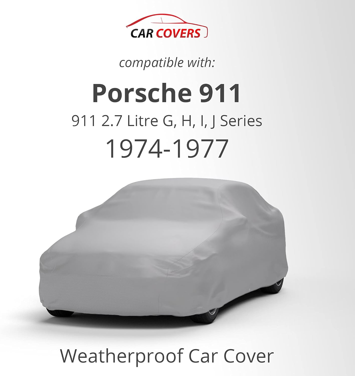 Car Covers Weatherproof Max Car Cover & Warranty Compatible with Porsche 1974-1977 911 2.7 Litre G, H, I, J Series – Outdoor Cover Theft Cable Lock Car Accessories Better Than Waterproof
