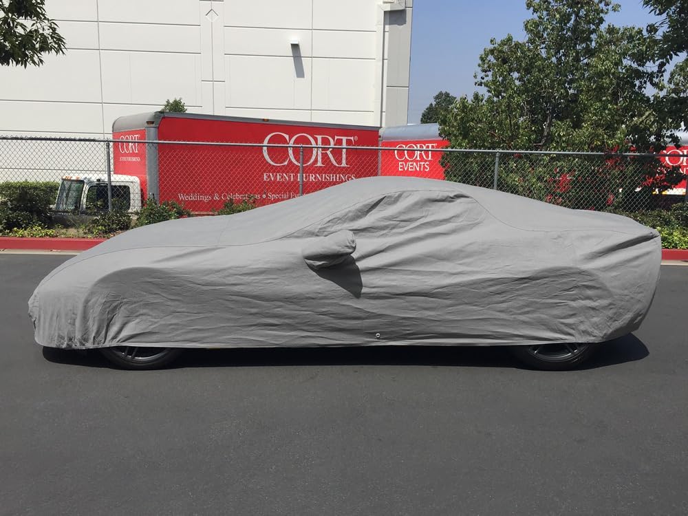 CarsCover Custom Fit C6 2005-2013 Chevy Corvette Z06 ZR1 Grand Sport Custom Car Cover for 5 Layer Ultrashield
