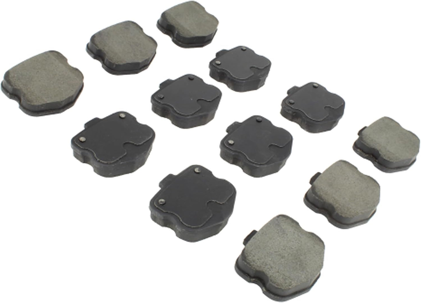 Premium Semi-Metallic Front Brake Pads (1001-1185M) Compatible with Chevrolet Corvette 2006-2013