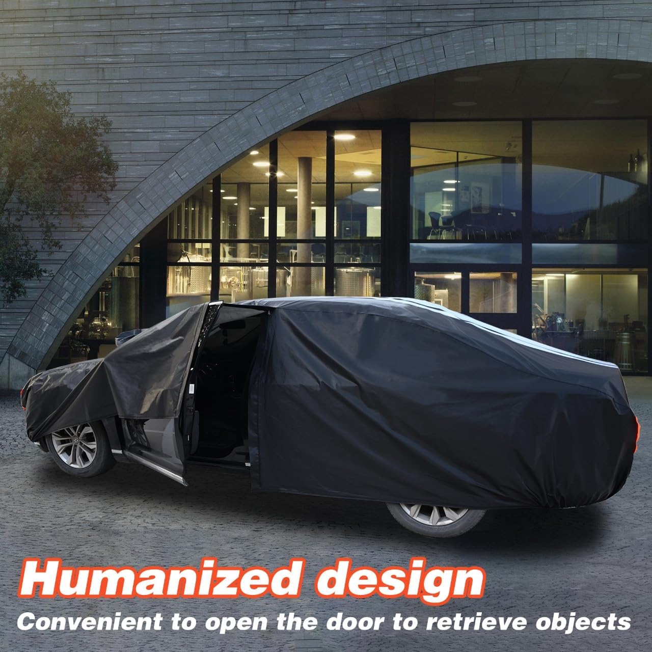 Honda Pilot Car Cover 100% Waterproof All Weather, Gift with Towel, 10 Layers SUV Car Cover Custom Fit 2002-2025 Honda Pilot, Full Exterior Car Covers Rain Sun UV Protection with Door Zipper.