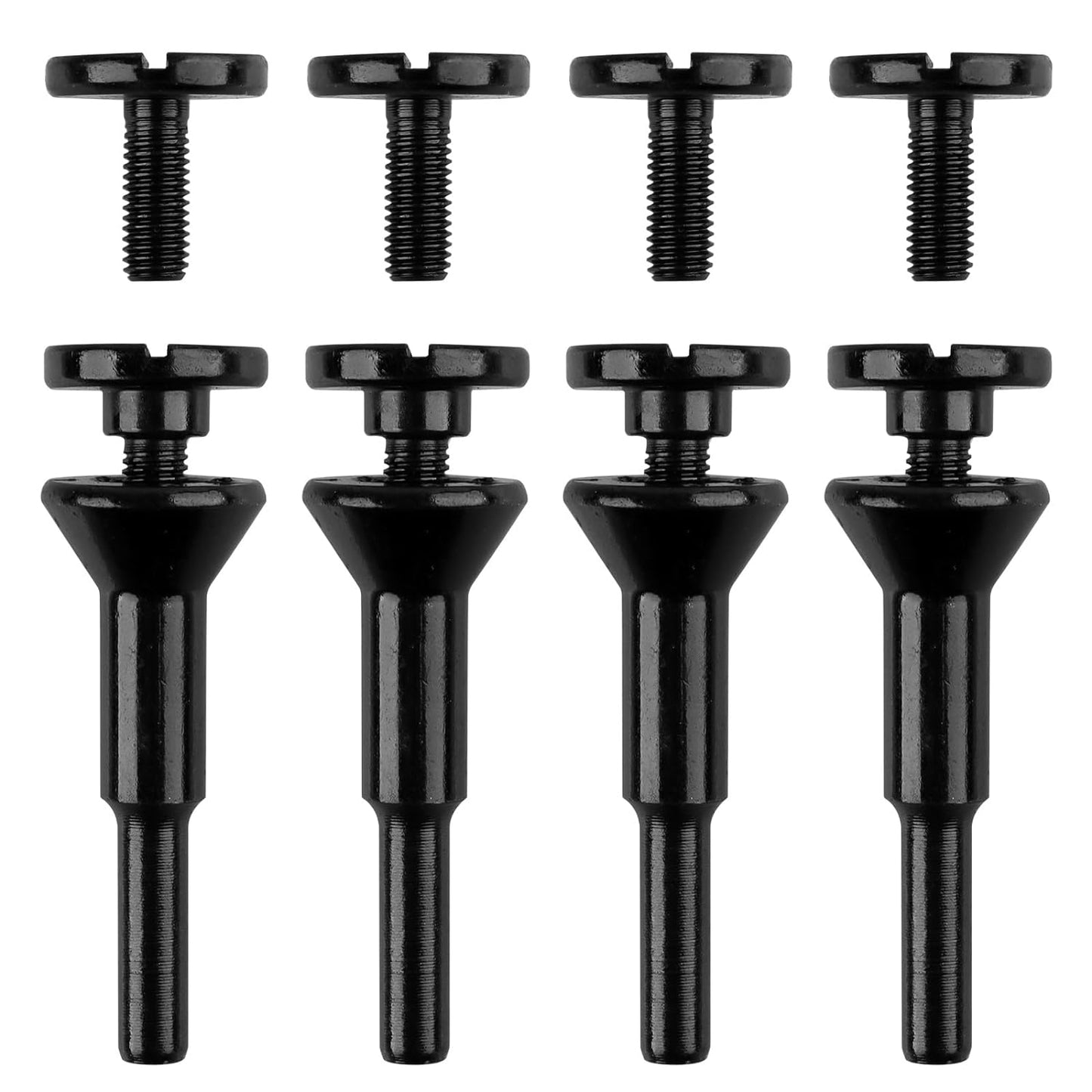 Cut Off Wheel Mounting Mandrel Holder 3/8" & 1/4" Arbor Hole, 4 Pack Cut-Off Wheel for Die Grinder Accessories Drill Bits Tool