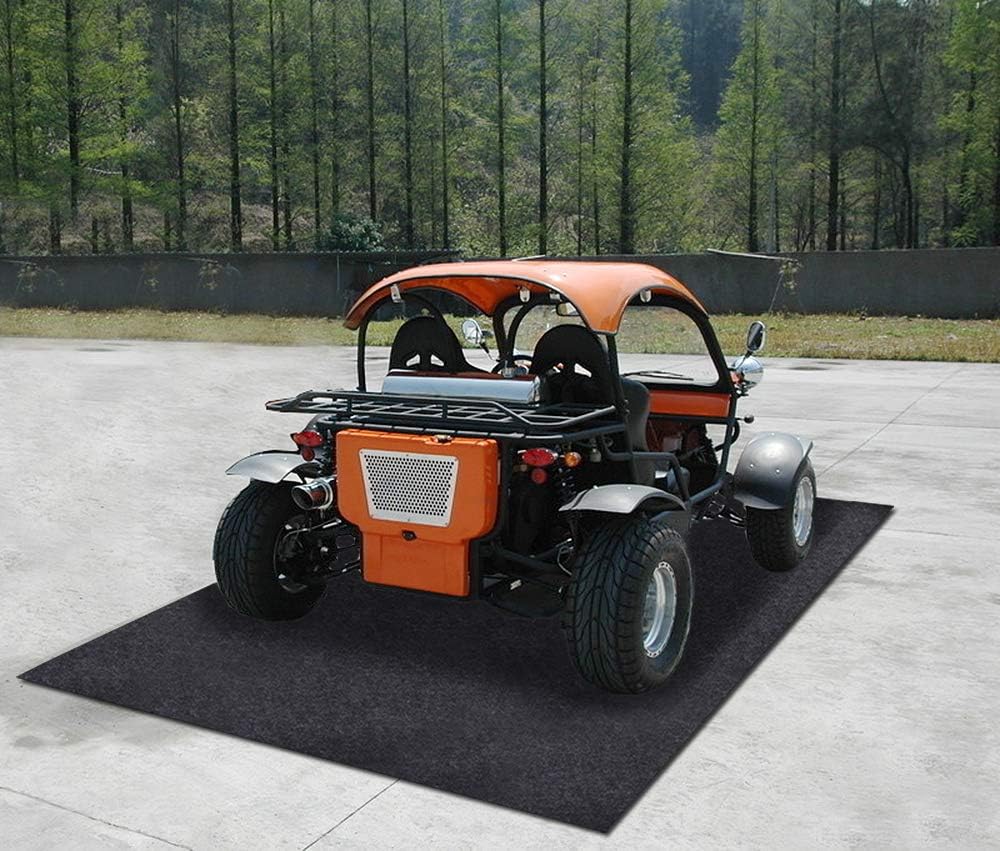 Garage Floor Mat,Absorbent Fabric,Anti-slip and Waterproof Backing,Washable,Garage and Shop Parking Mats(16.7 Feet x 6.7 Feet)