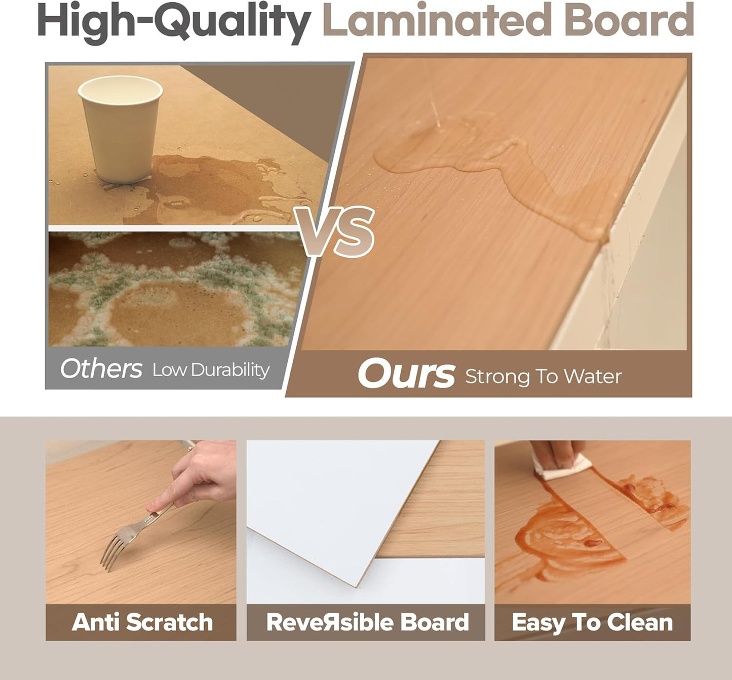 HOMEDANT House 5-Tier Laminated Metal Shelving Unit Adjustable Storage Utility Rack Heavy Duty Shelves Organization Multipurpose Shelf Kitchen Garage Pantry Closet 1Pack