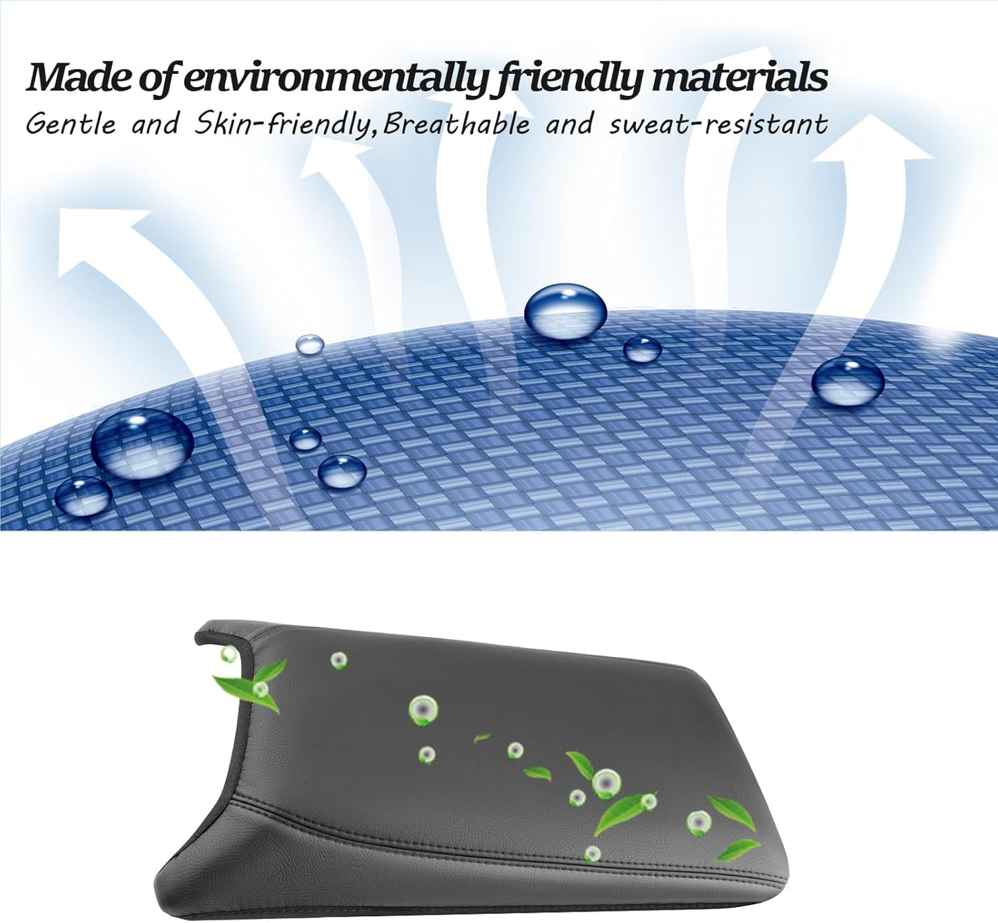 SKTU for 2025 BMW X3 Center Console Cover for 2025 BMW X3 Armrest Cover BMW X3 2025 Accessories Seat Box Cover 2025+ X3 (30 xDrive/M50 xDrive) Center Console Cushion [Soft, Durable]